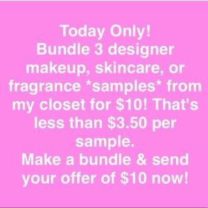 Designer Makeup, Skincare, & Fragrance  Samples
